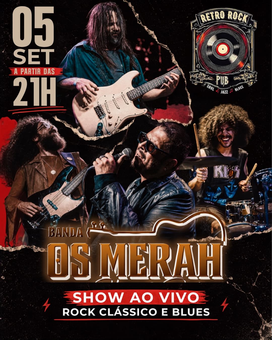 Flyer de Os Merah