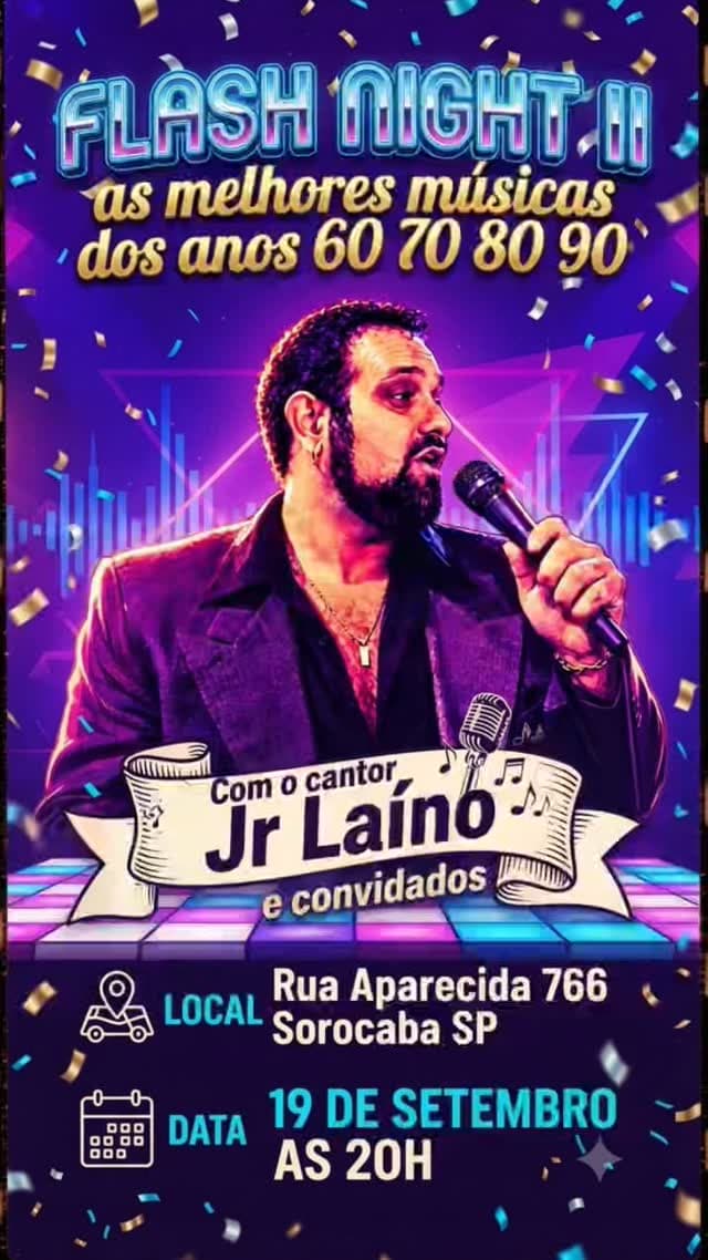 Flyer de JR LAINO
