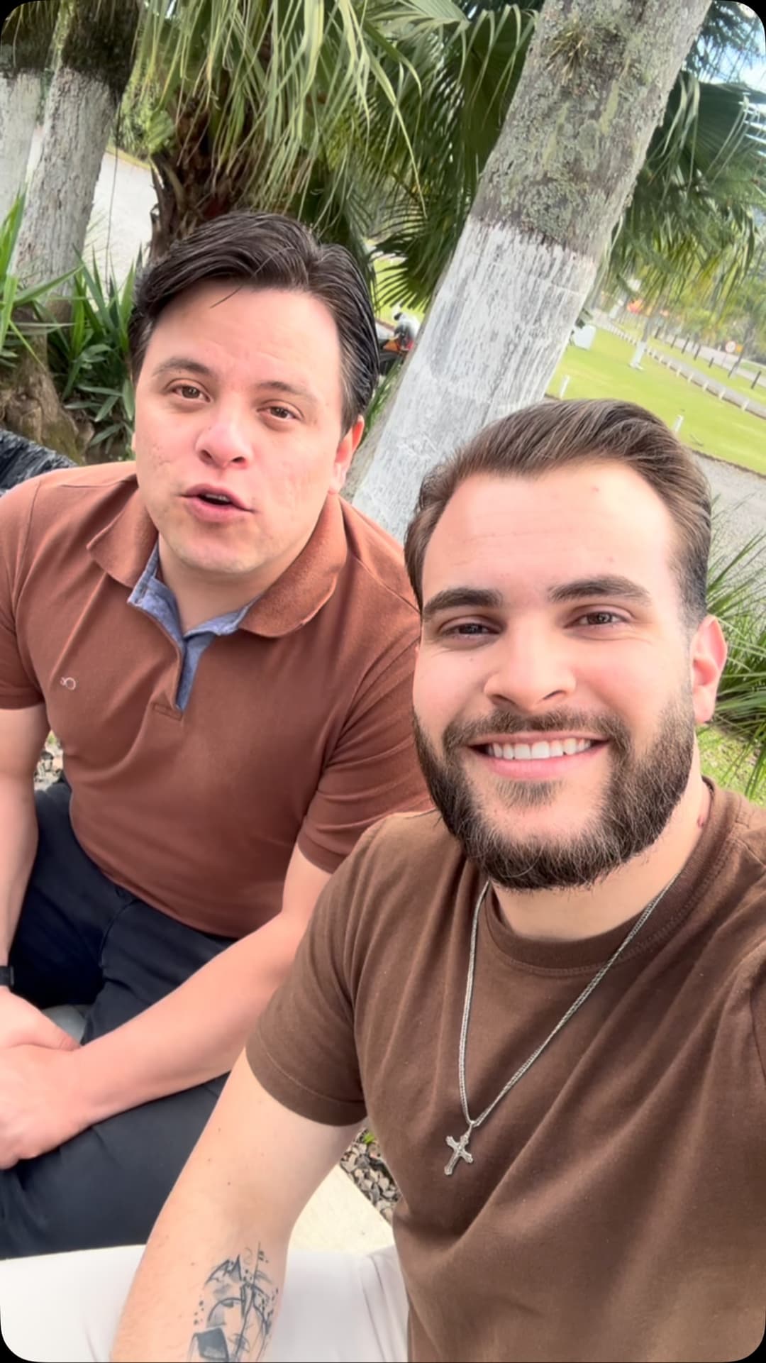 Flyer de Robson e Matheus