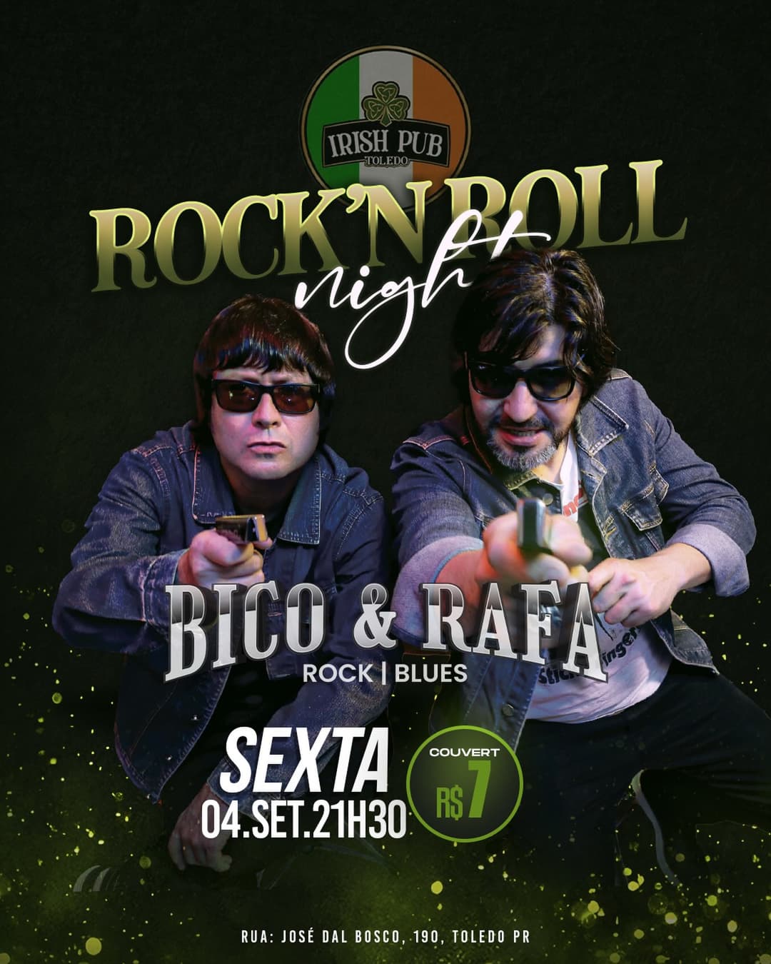 Flyer de Bico & Rafa