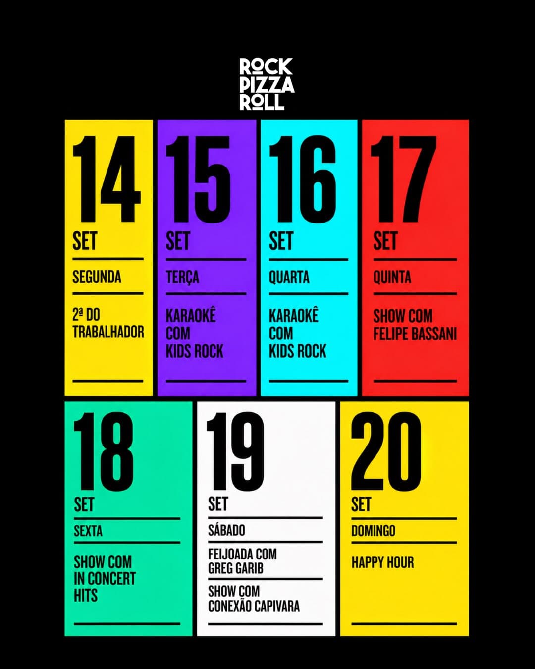 Flyer de In Concert Hits