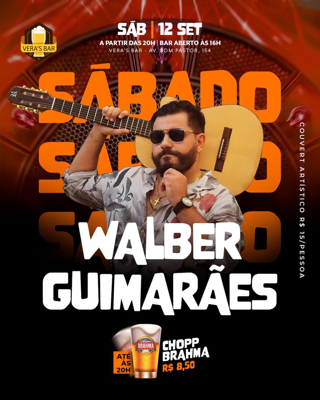 Flyer de Walber Guimarães