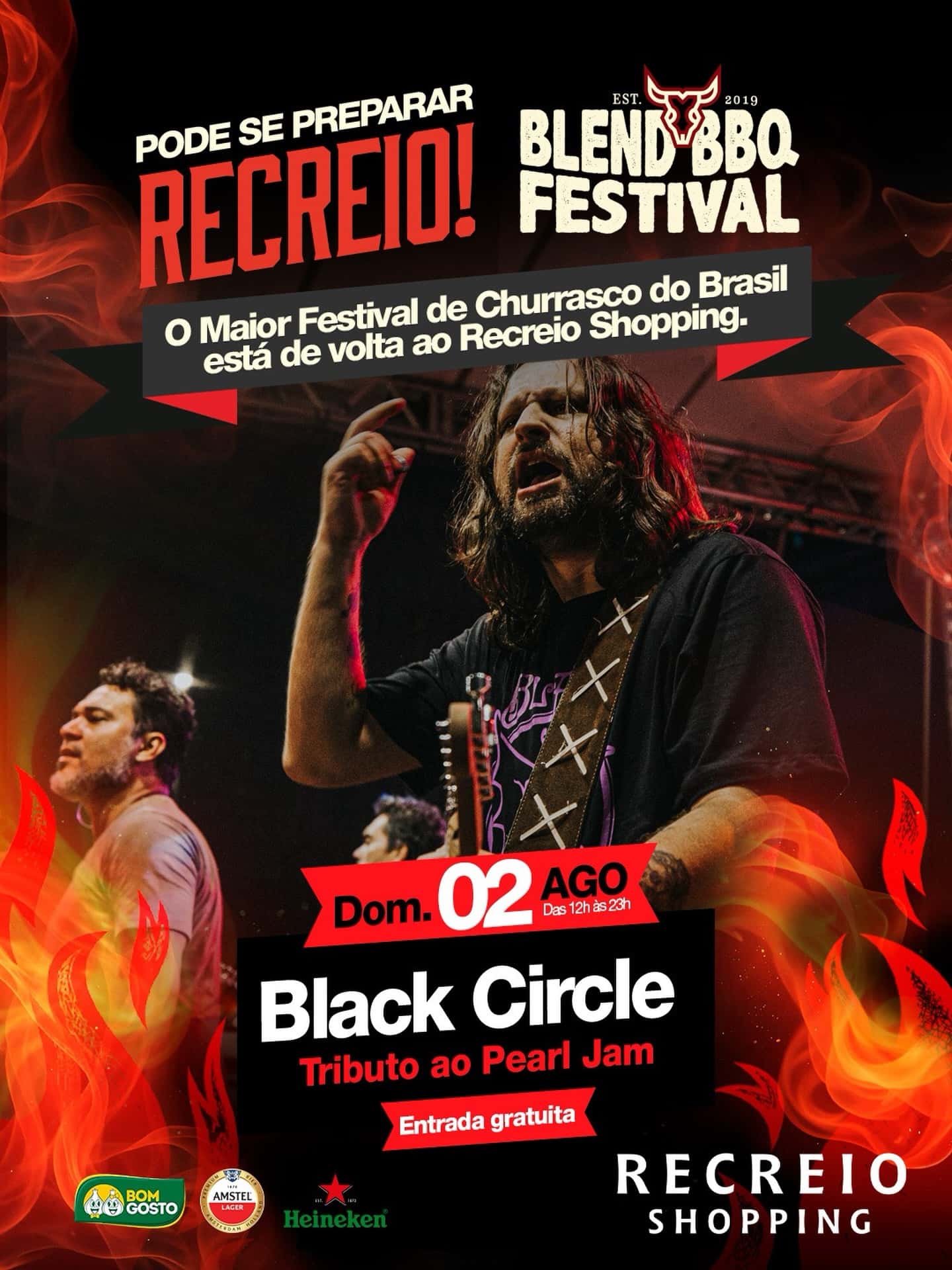 Capa do show de Black Circle