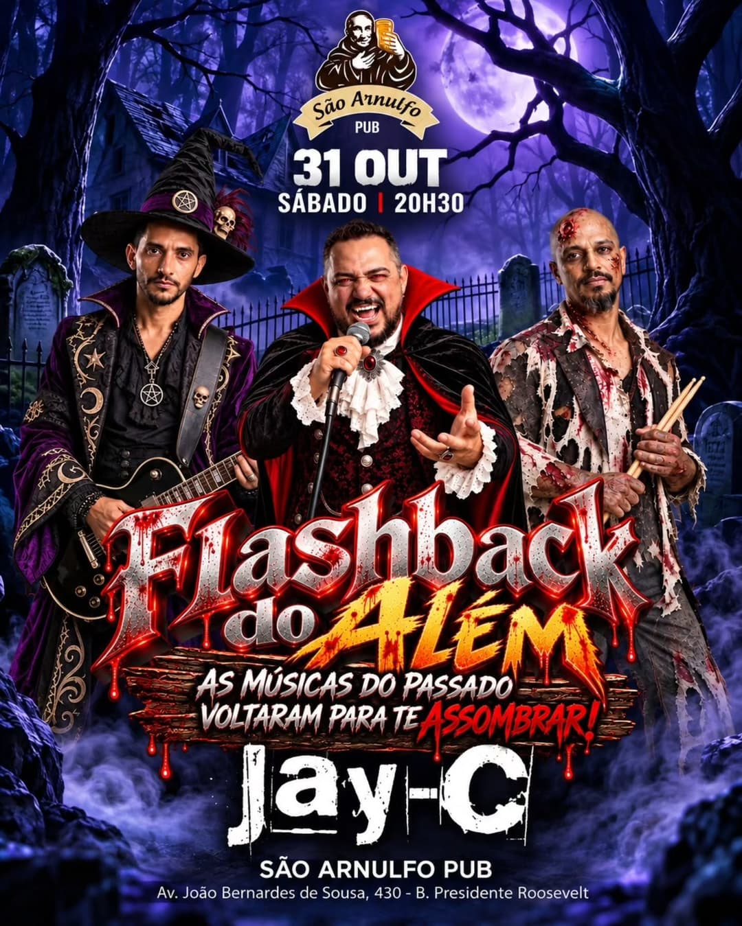 Flyer de Banda Jay-C