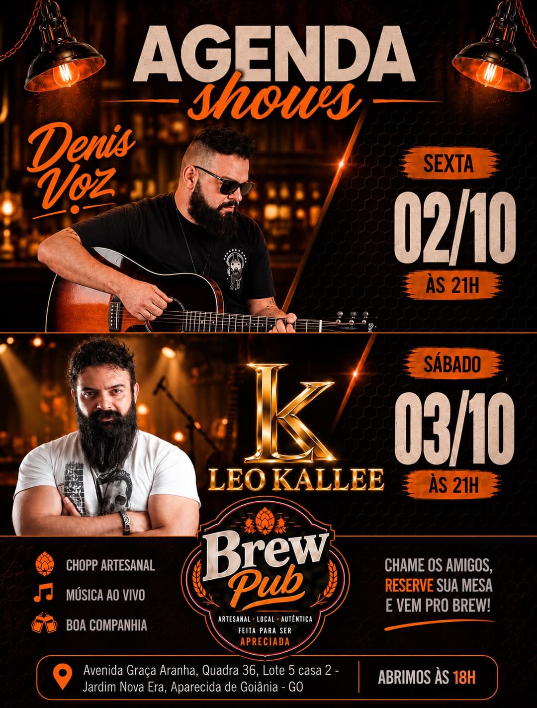Flyer de Denis Voz