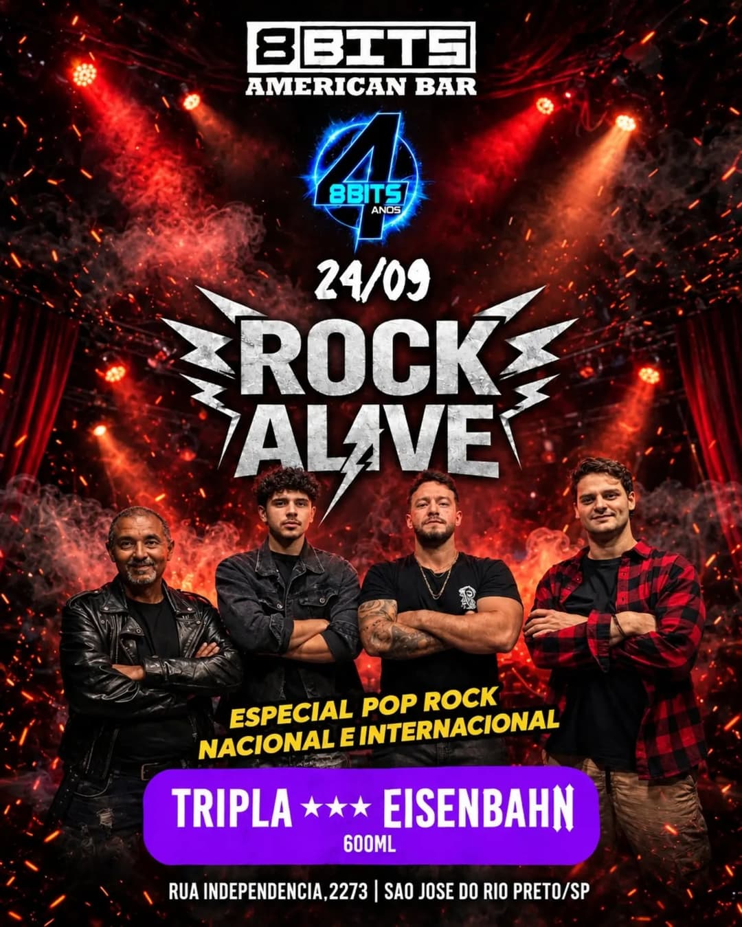Flyer de ROCK ALIVE