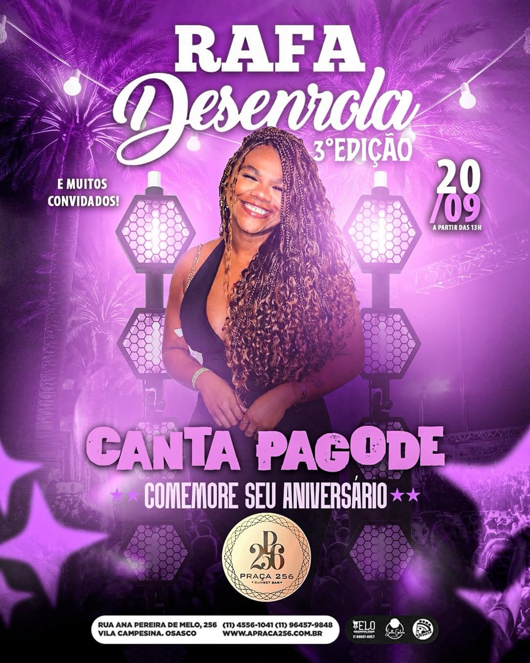 Flyer de Rafaela Vieira | Rafa Desenrola