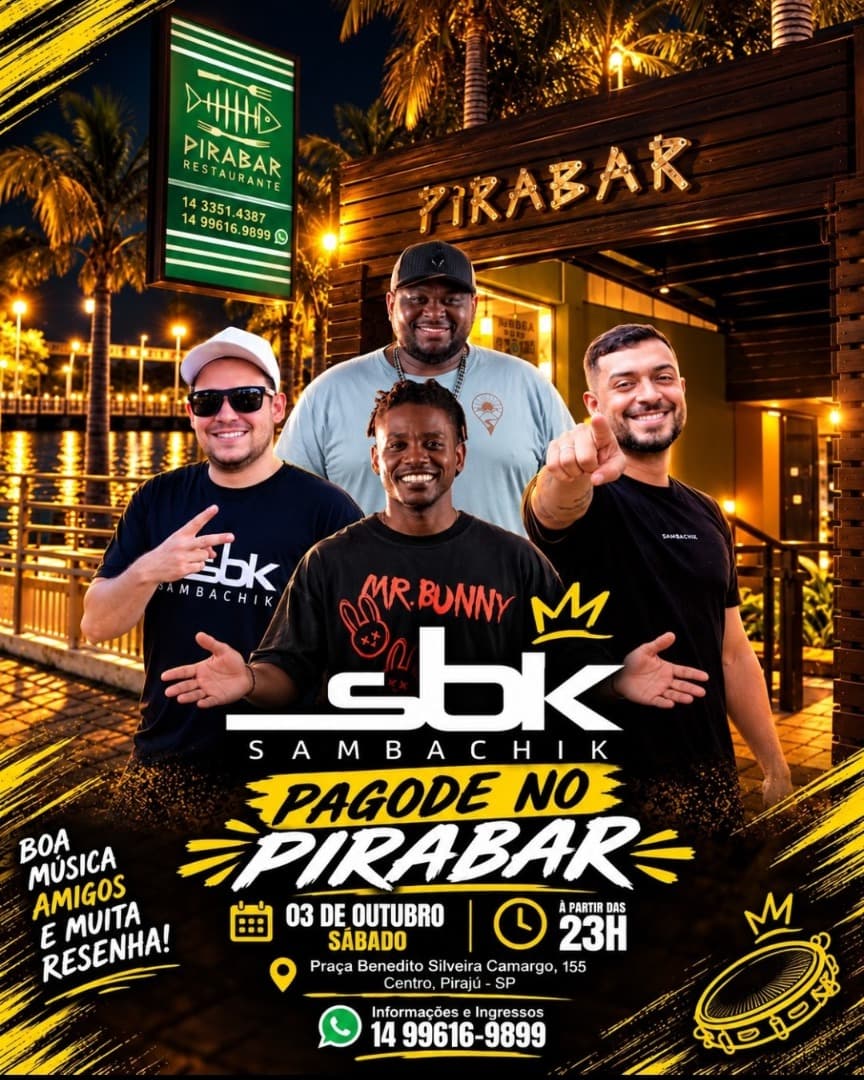 Flyer de Sbk Samba Chik