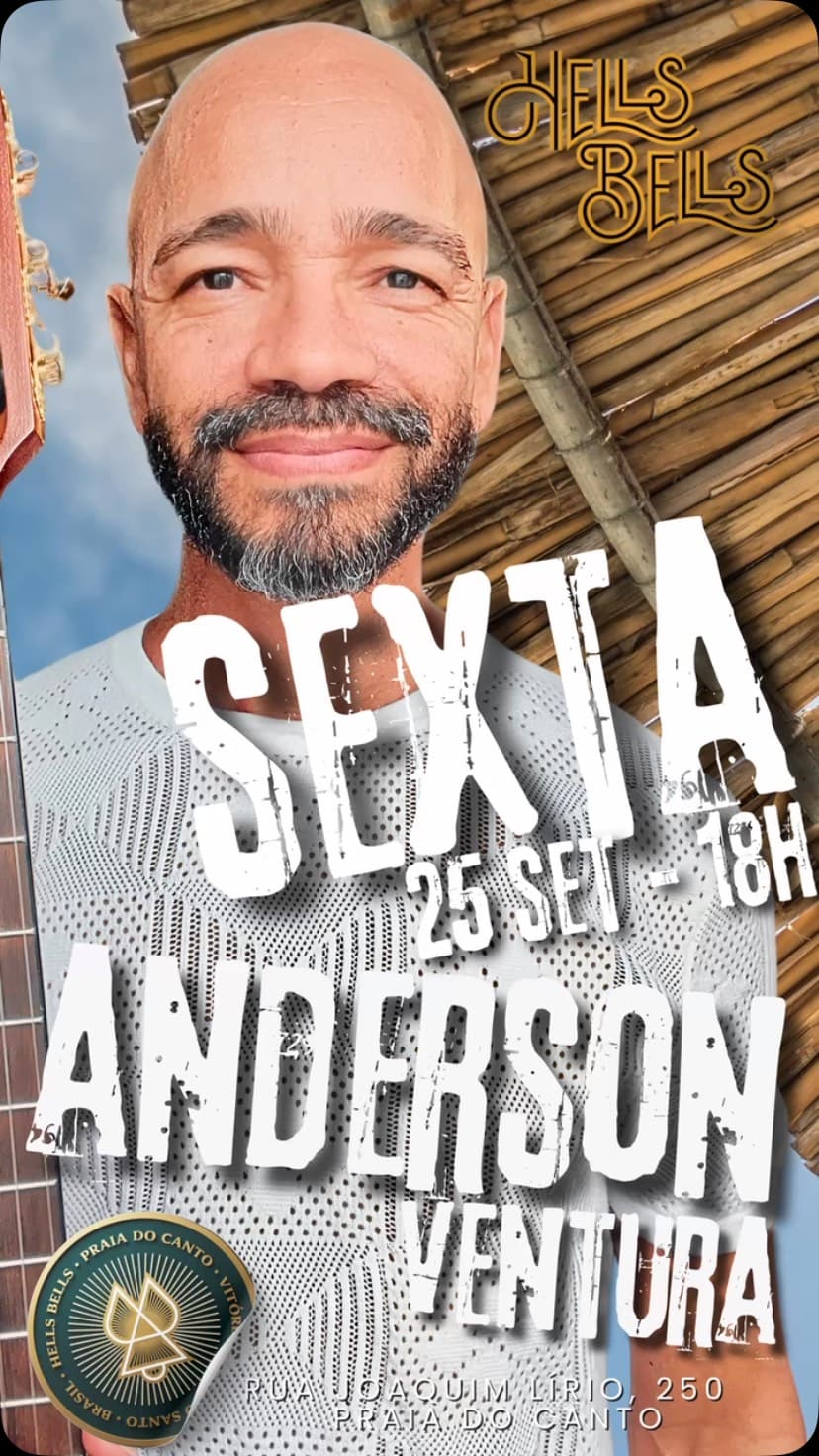 Flyer de Anderson Ventura