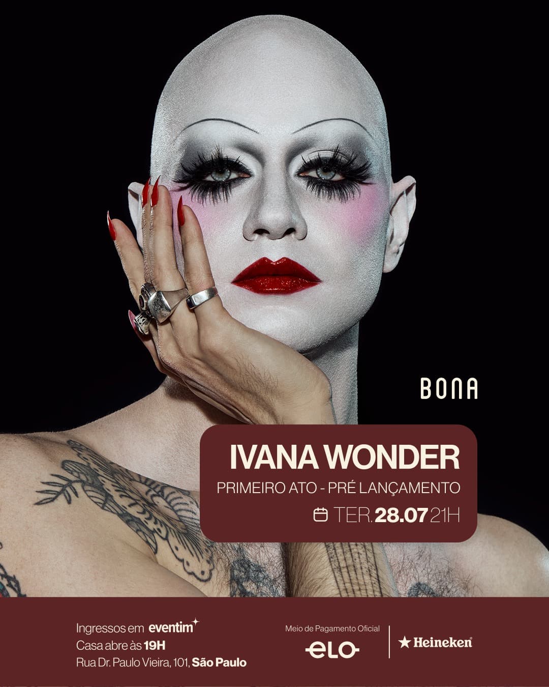 Flyer de Ivana Wonder