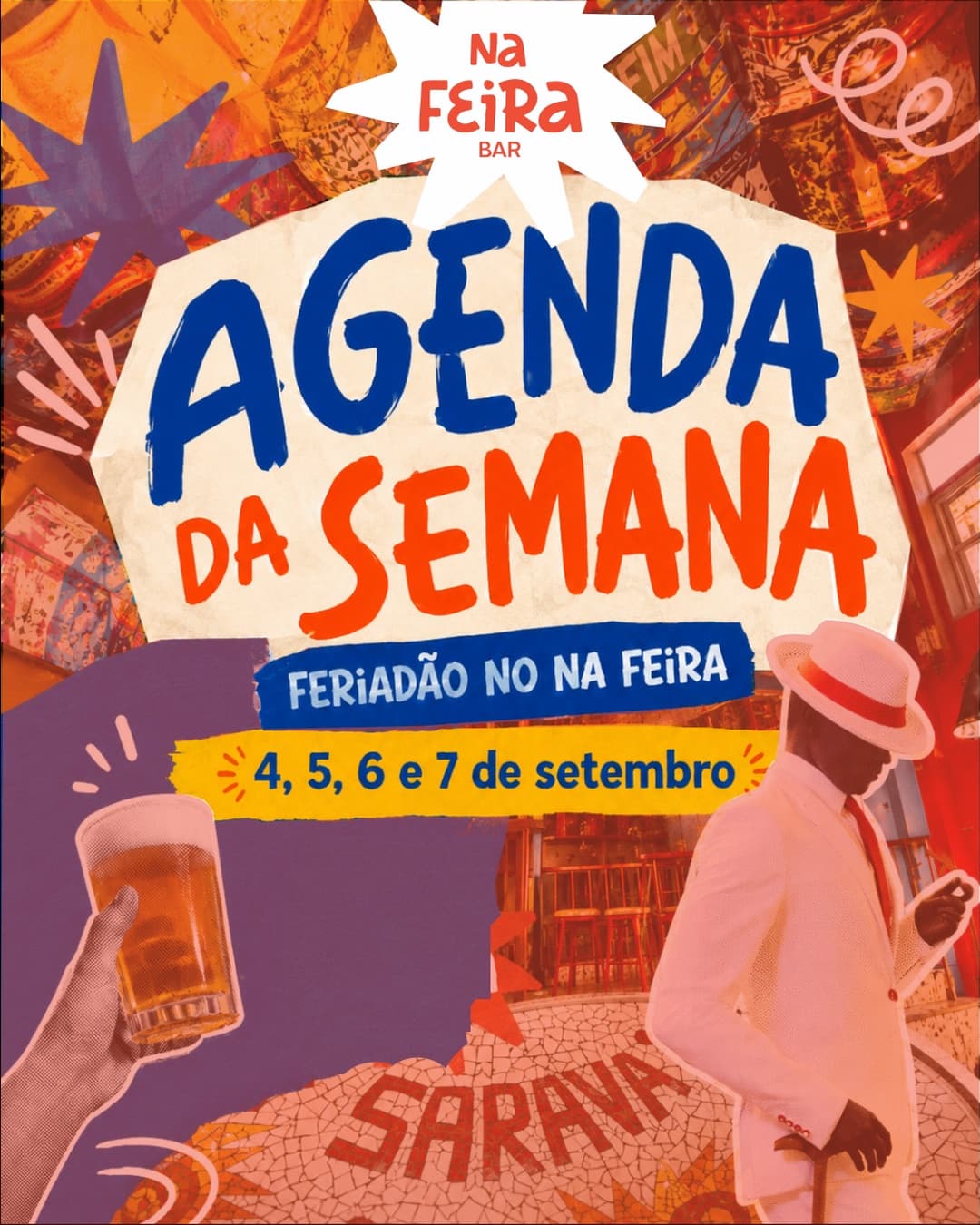 Flyer de Samba do Cassin