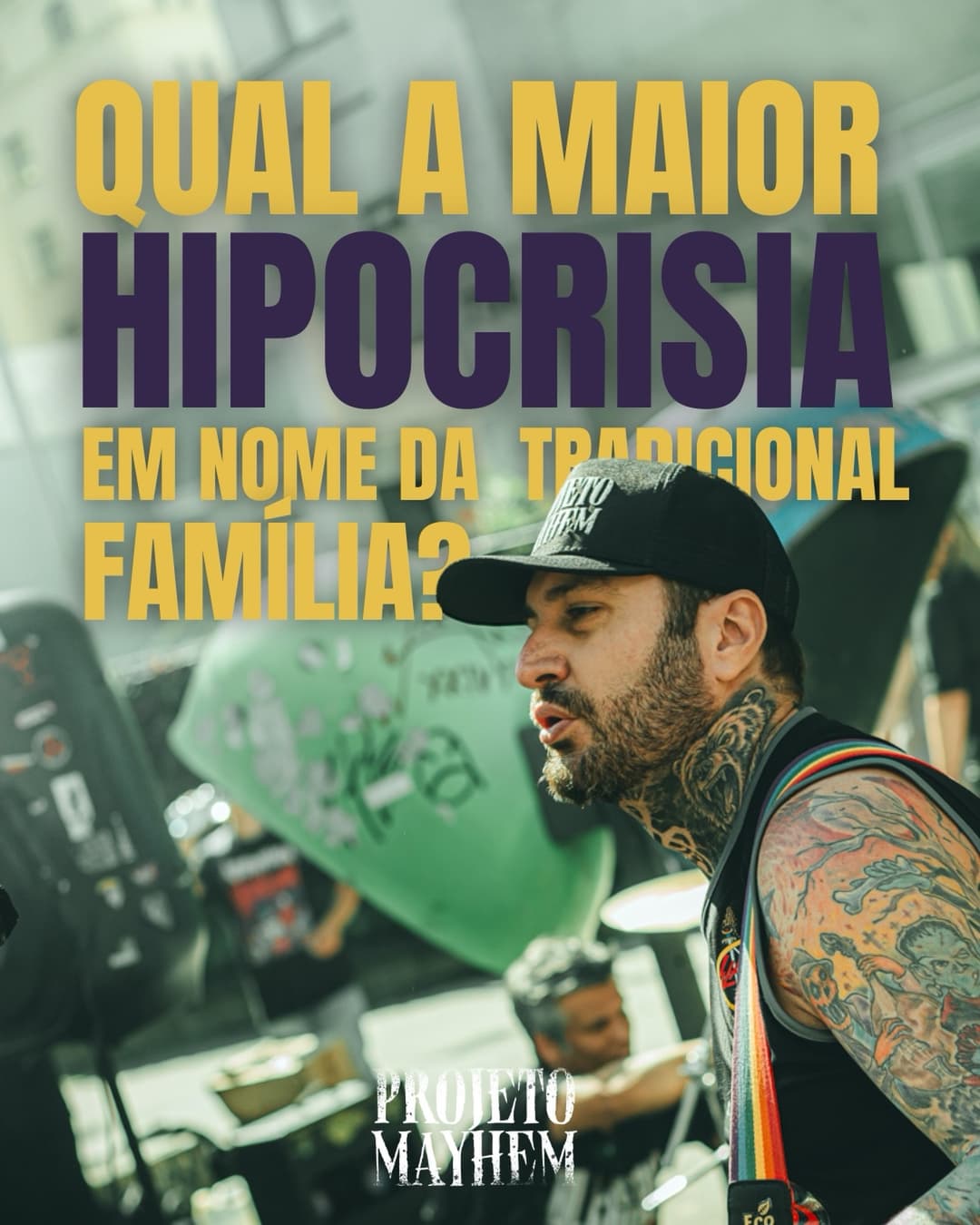 Flyer de Projeto Mayhem e Ultimato HC