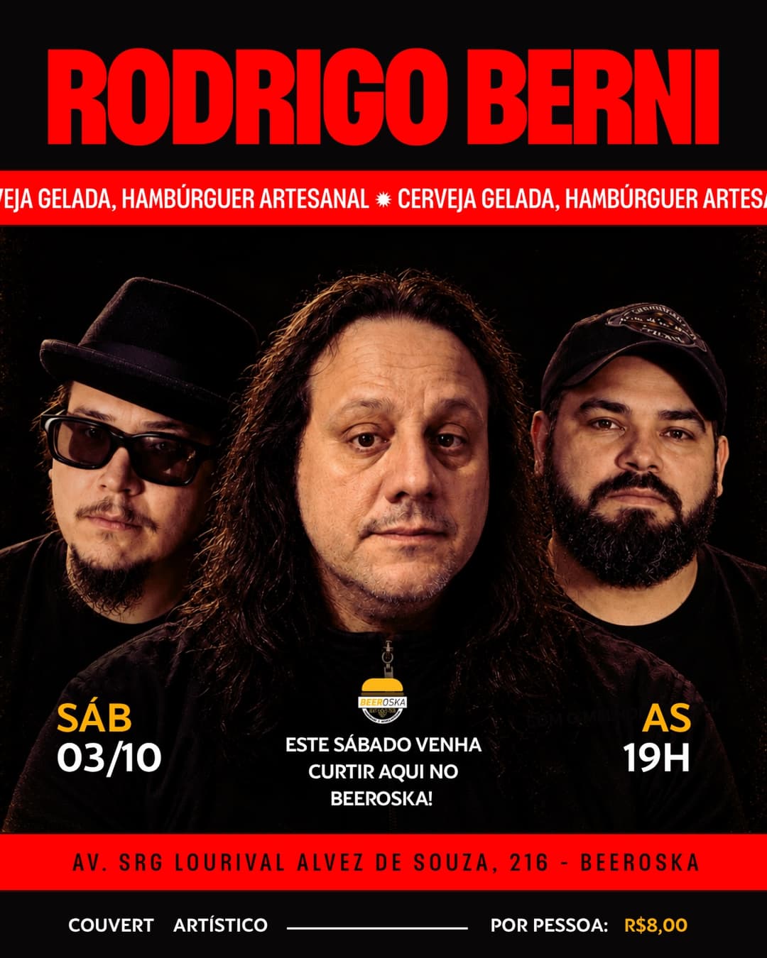 Flyer de rodrigo.berni.14, beto_alone e jorge.eduardomartins