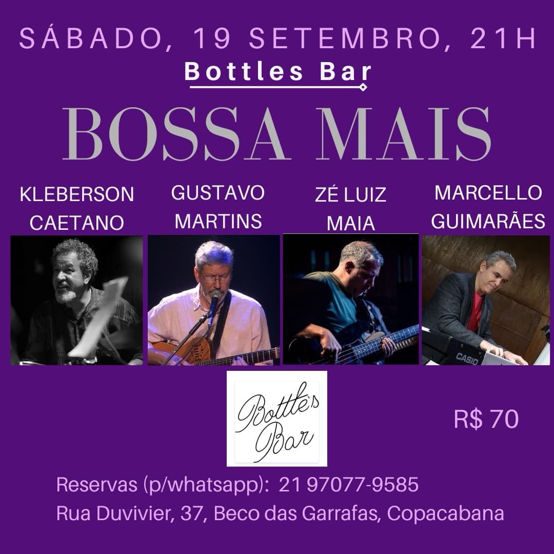 Flyer de Bossa Mais