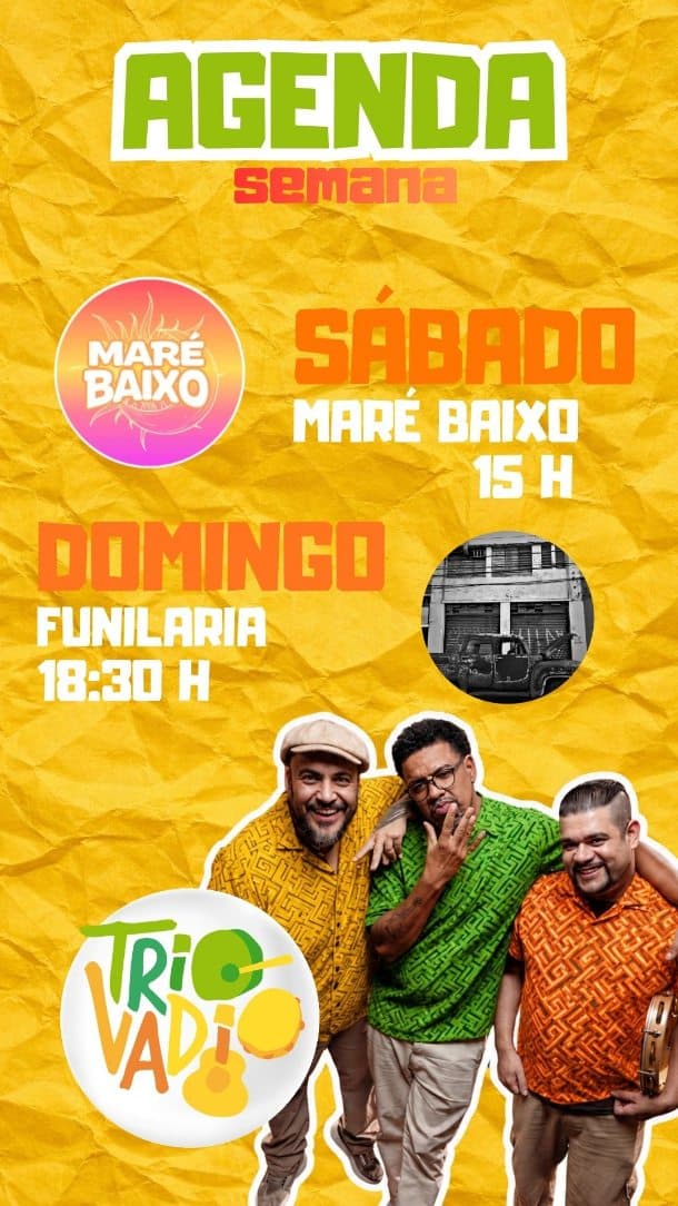 Flyer de Trio Vadio