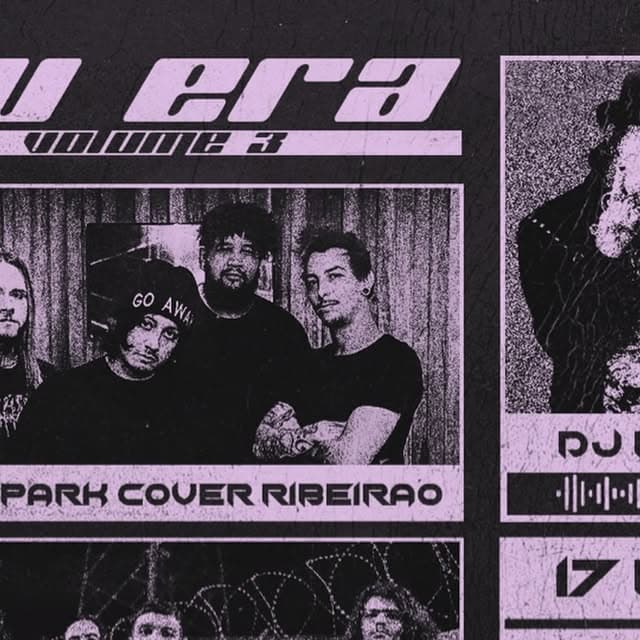 Flyer de DJ Rodrigo Mod, Linkin Park Cover Ribeirão e Hannya