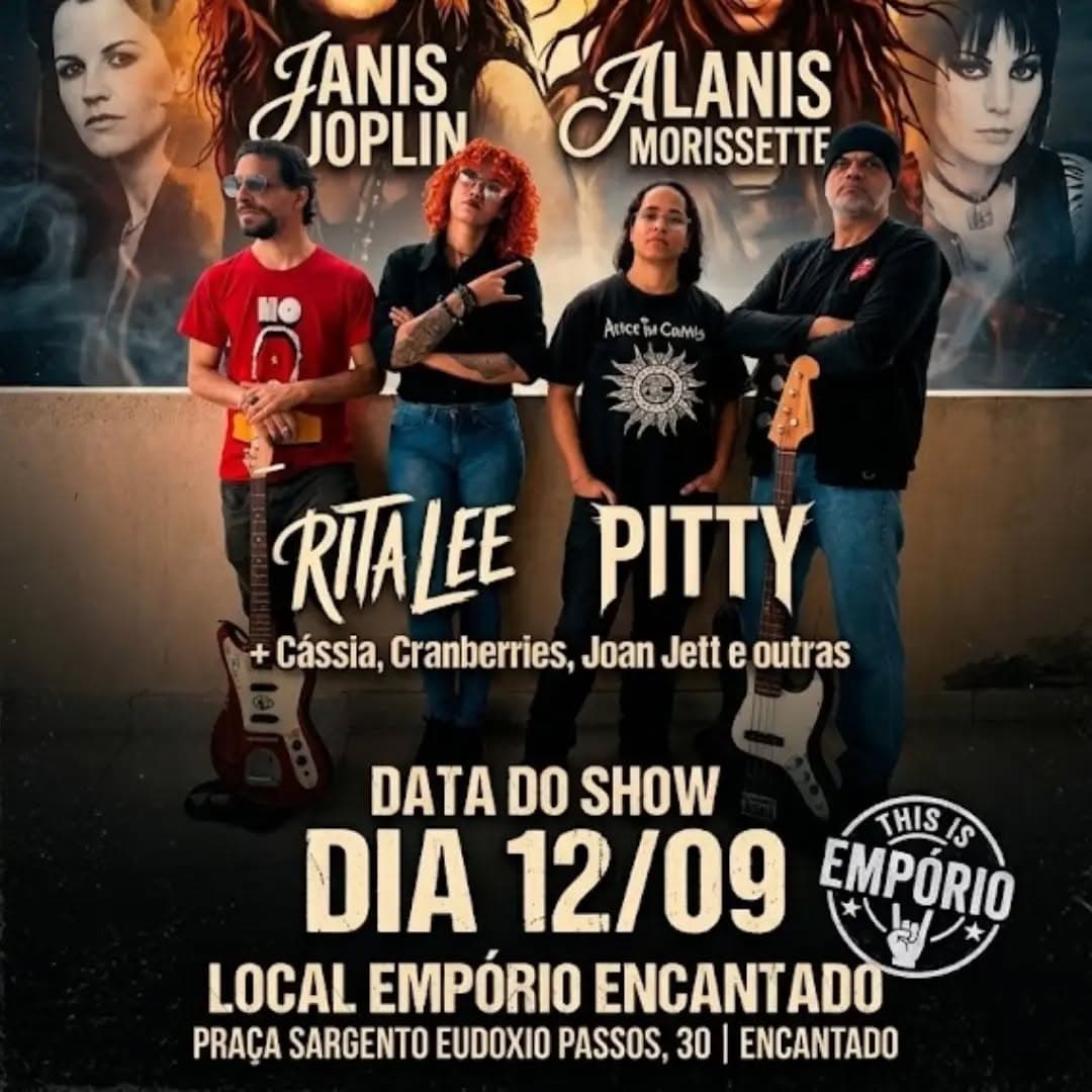 Flyer de Sub Júdice Banda e Divas & Deusas