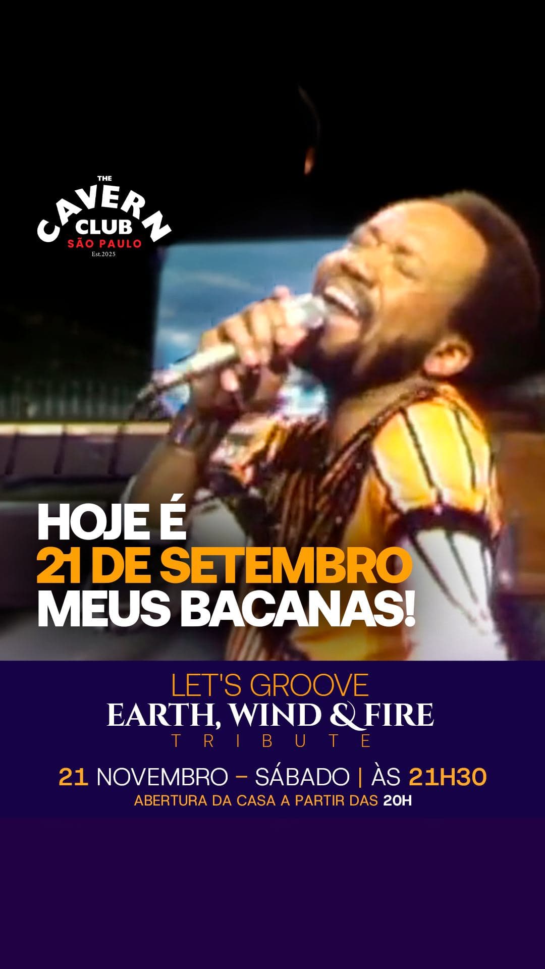 Flyer de Let's Groove
