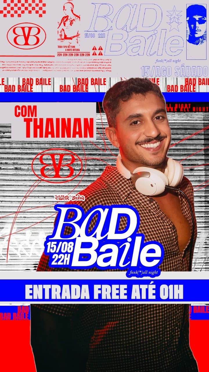 Flyer de BRITOXX, THAINAN, MANUZETE e DJ XL