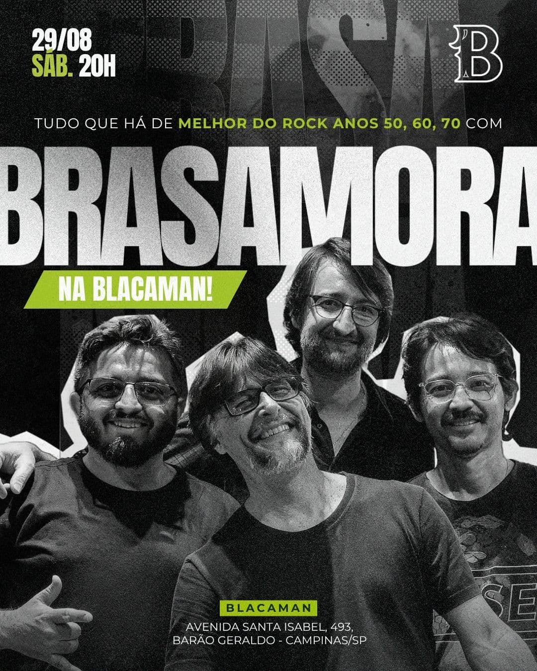 Flyer de Banda Abrasamora