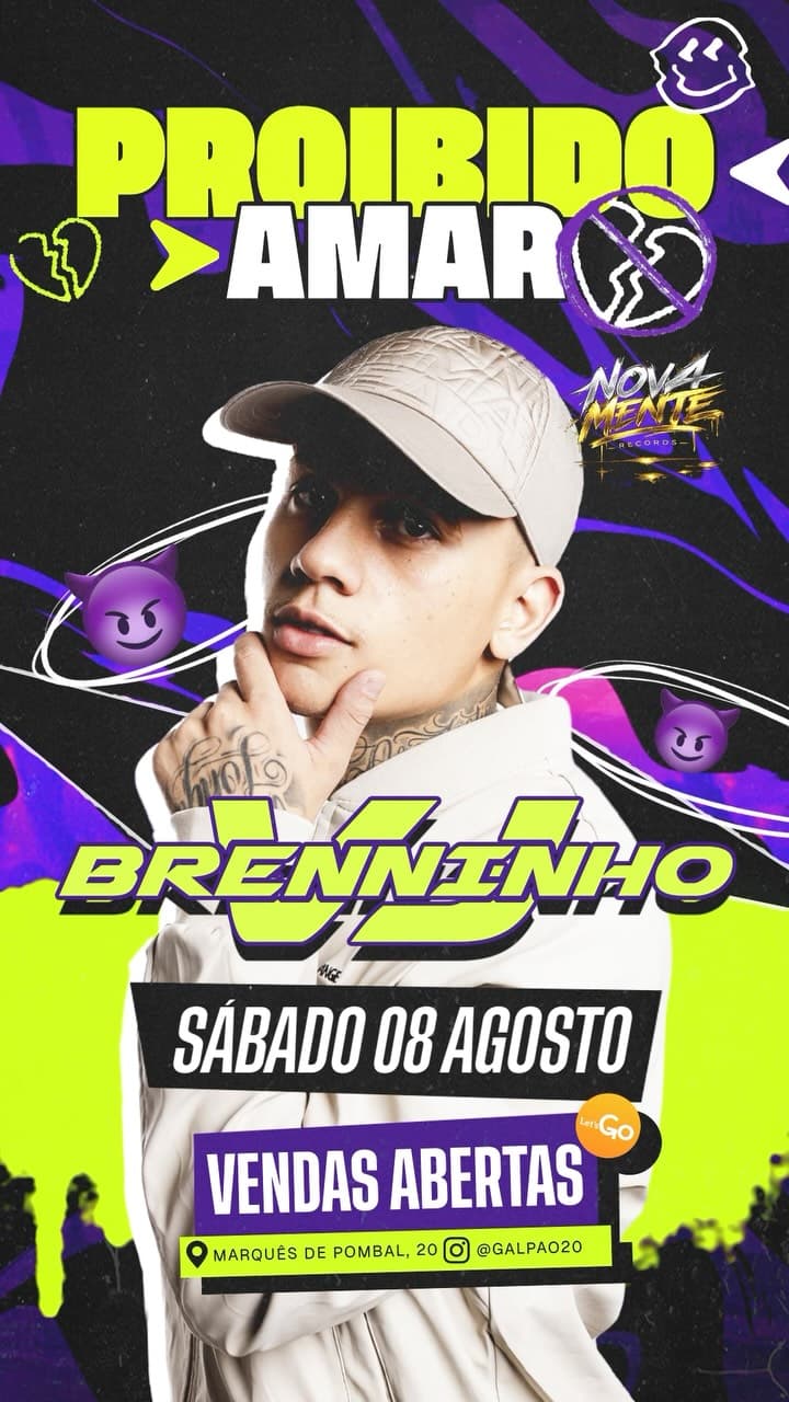 Flyer de Brenninho VJ