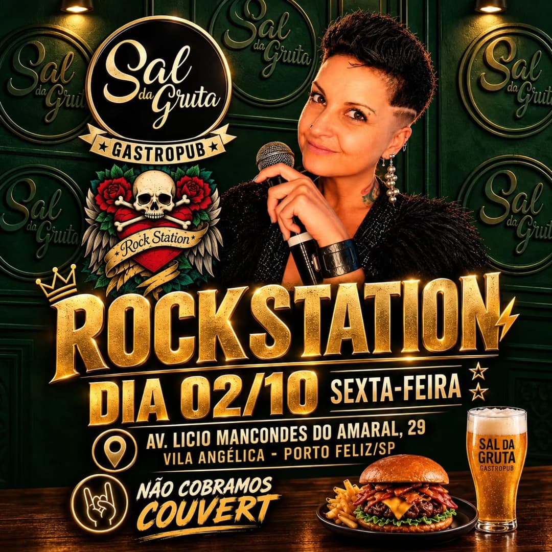 Flyer de Rock Station