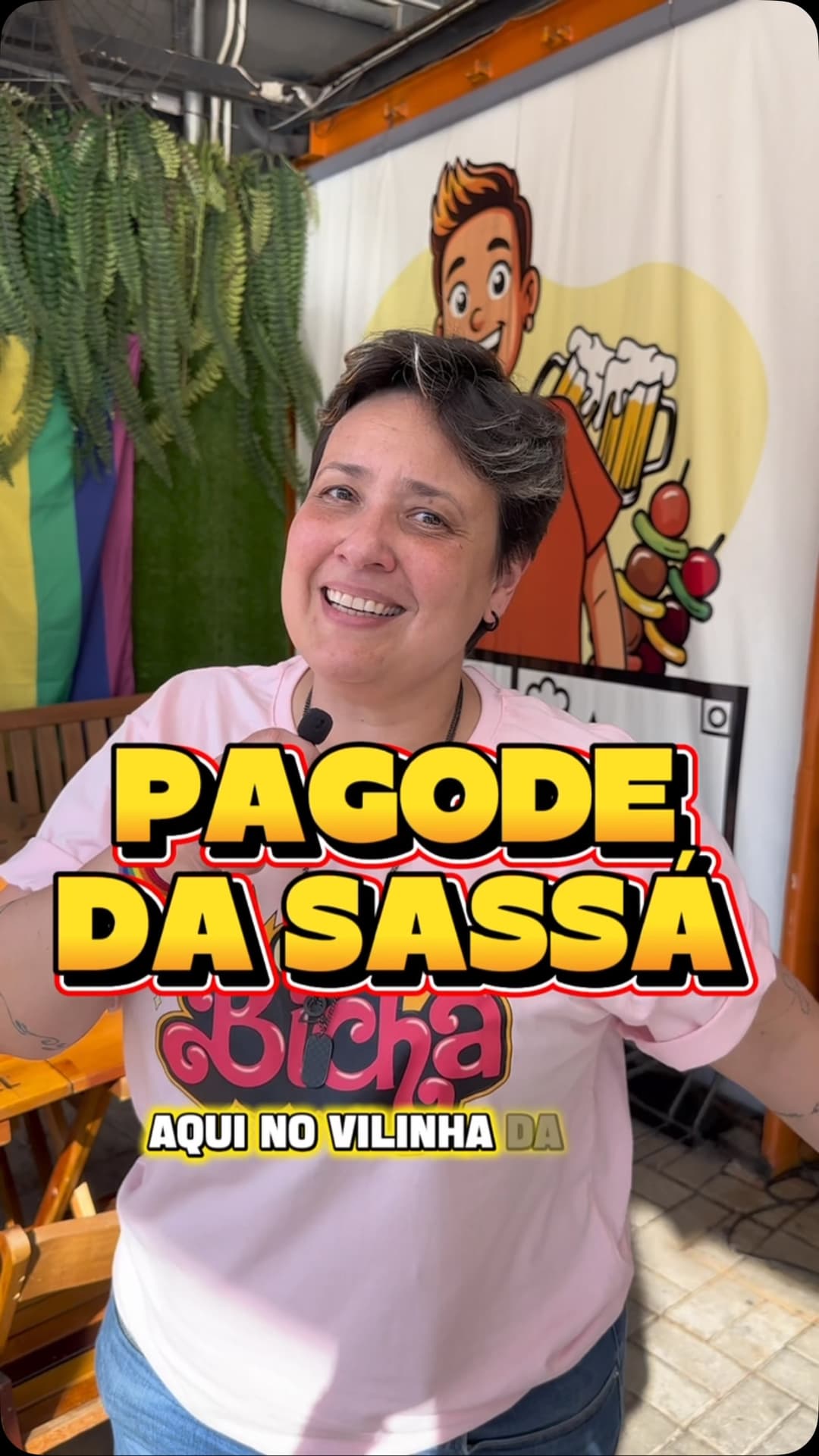 Flyer de Pagode da Sasá