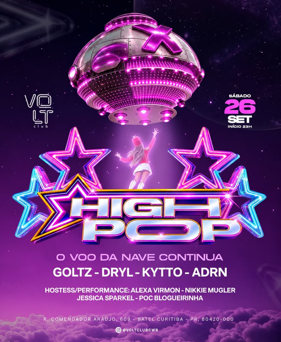 Flyer de Goltz, Kytto, ADRN e Dryl