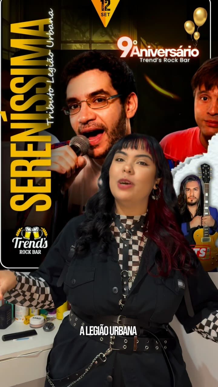 Flyer de Sereníssima e Flash Hits