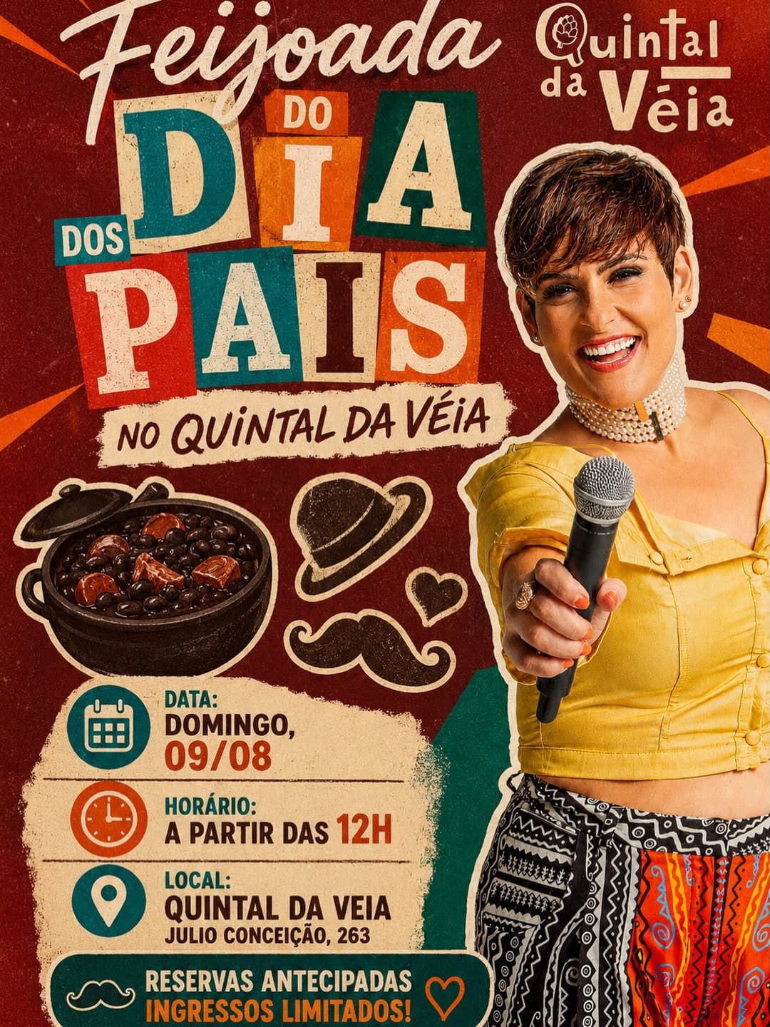 Flyer de Rafa Laranja