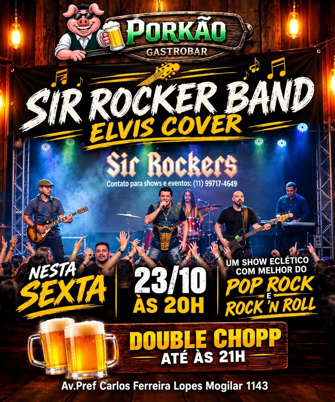 Flyer de Elvis Presley Cover