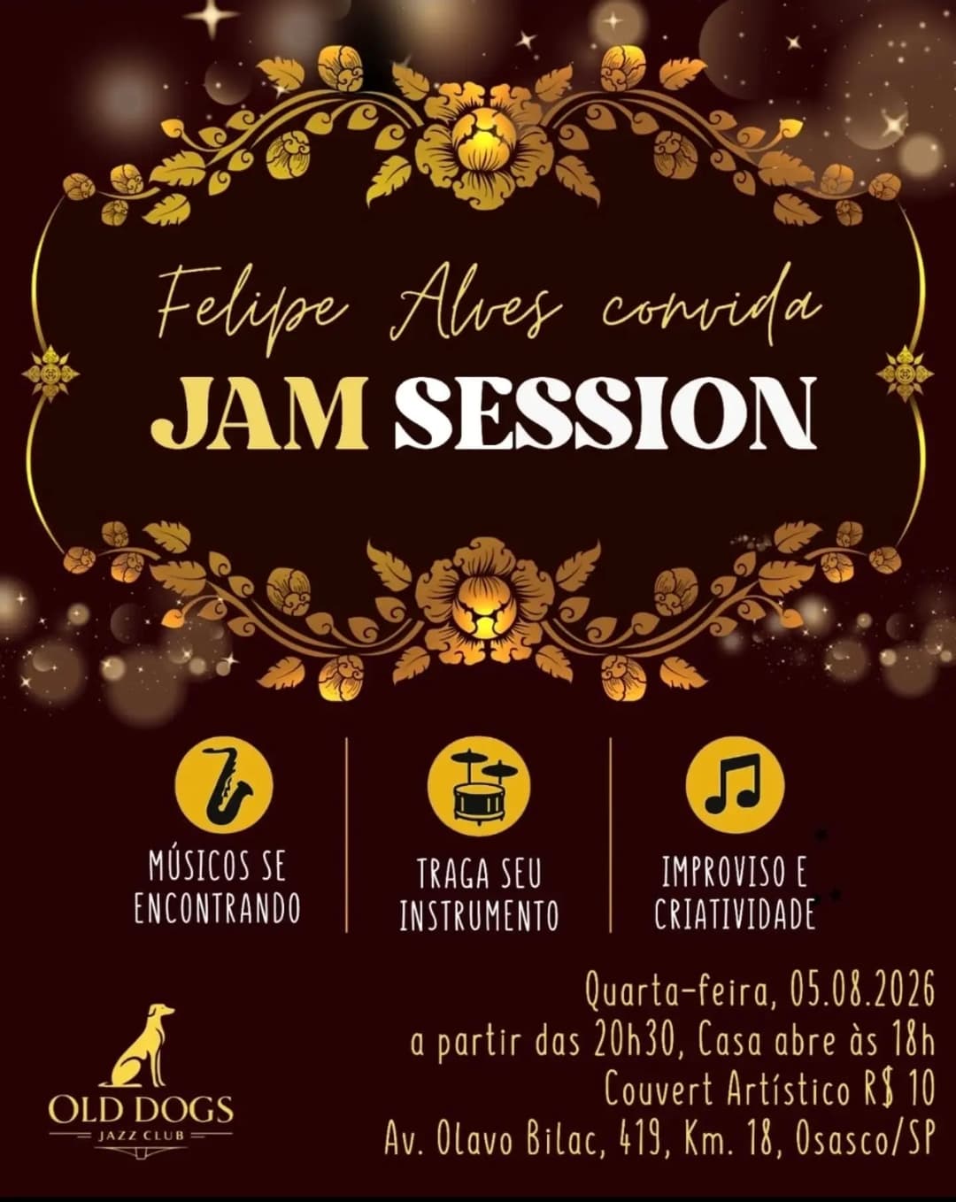 Flyer de FELIPE ALVES
