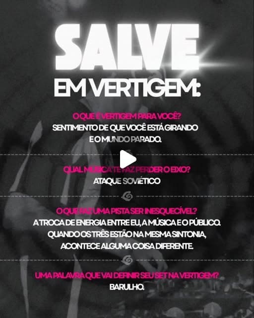 Flyer de Salve