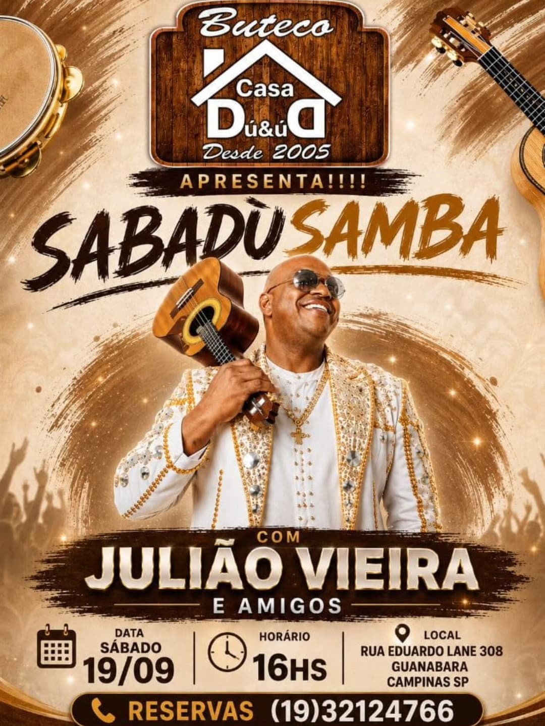 Flyer de juliao_sambista
