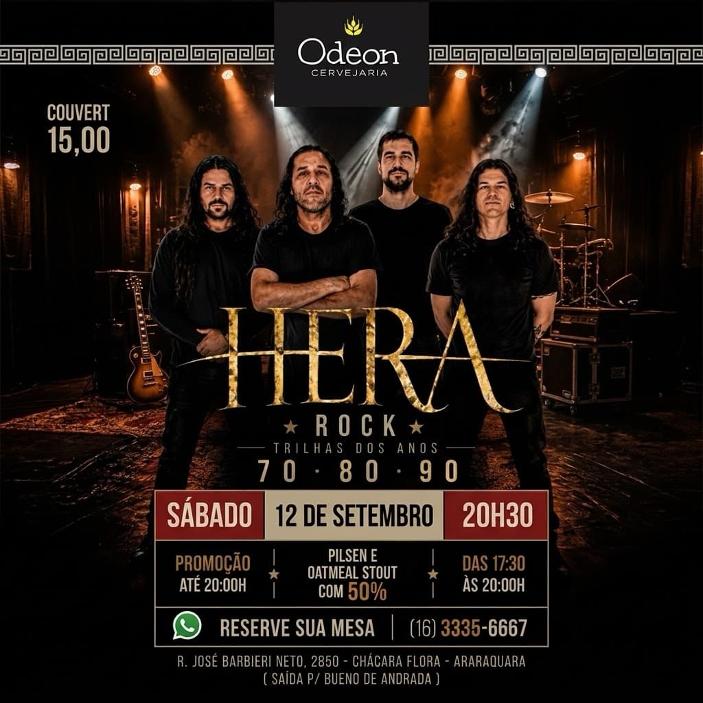 Flyer de Banda HERA