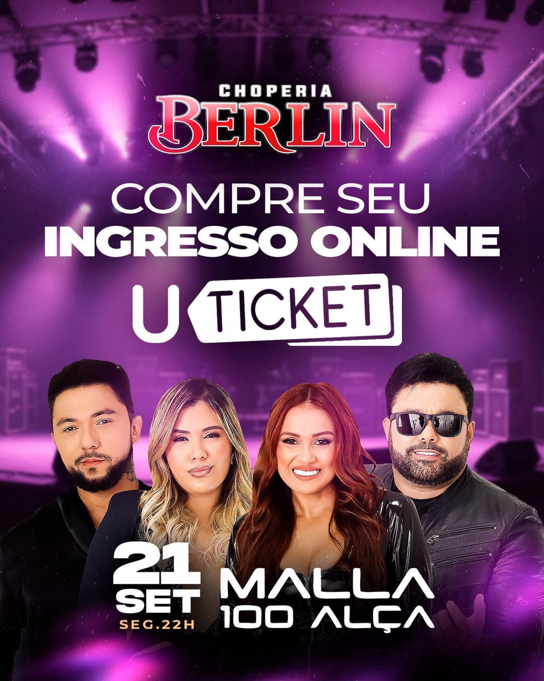 Flyer de Malla 100 Alça