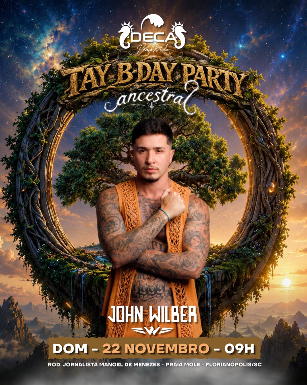 Flyer de John Wilber