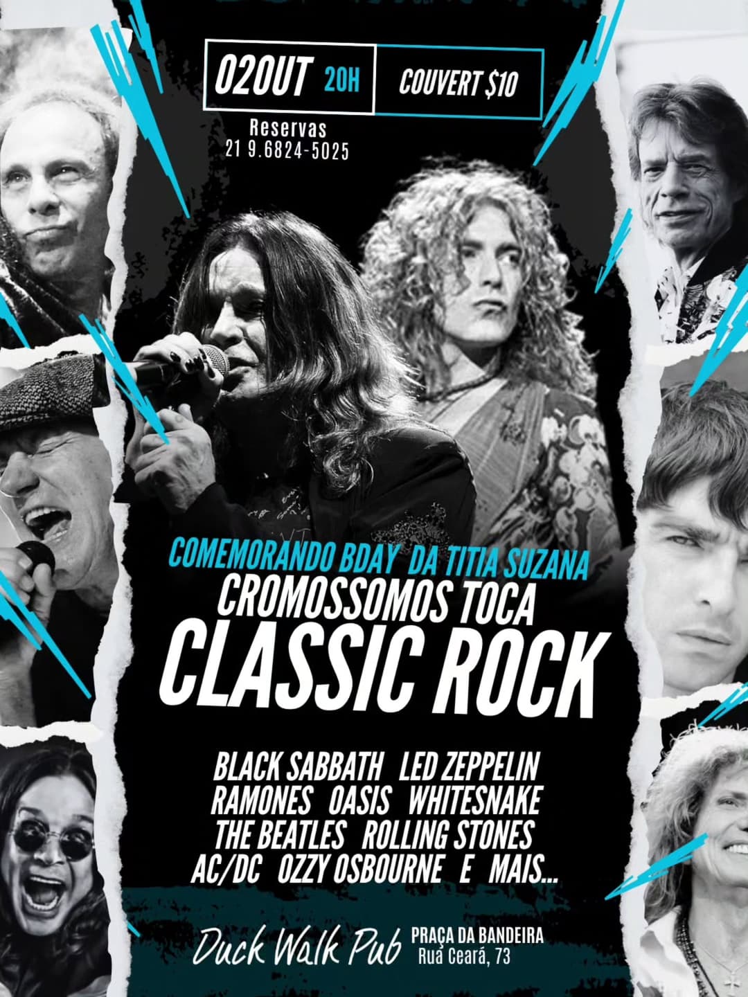 Flyer de Classic Rock