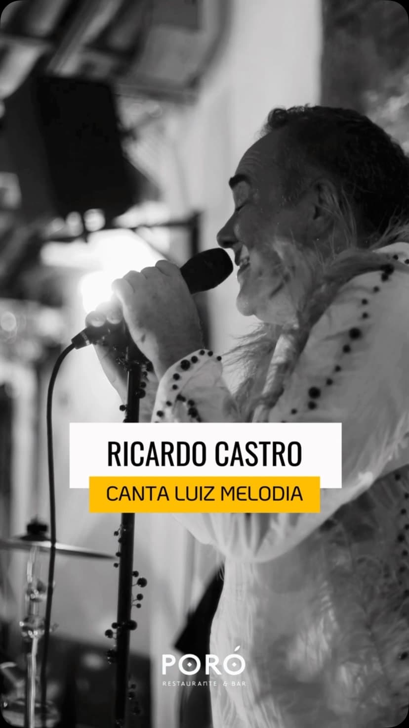 Flyer de Ricardo Castro