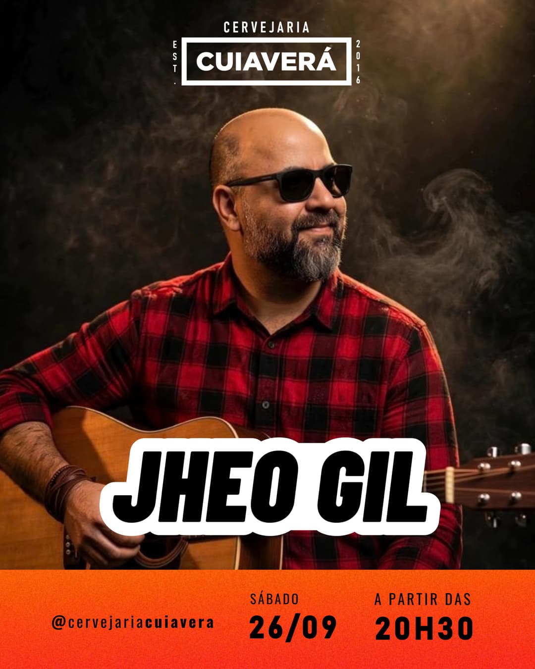 Flyer de Jheo Gil