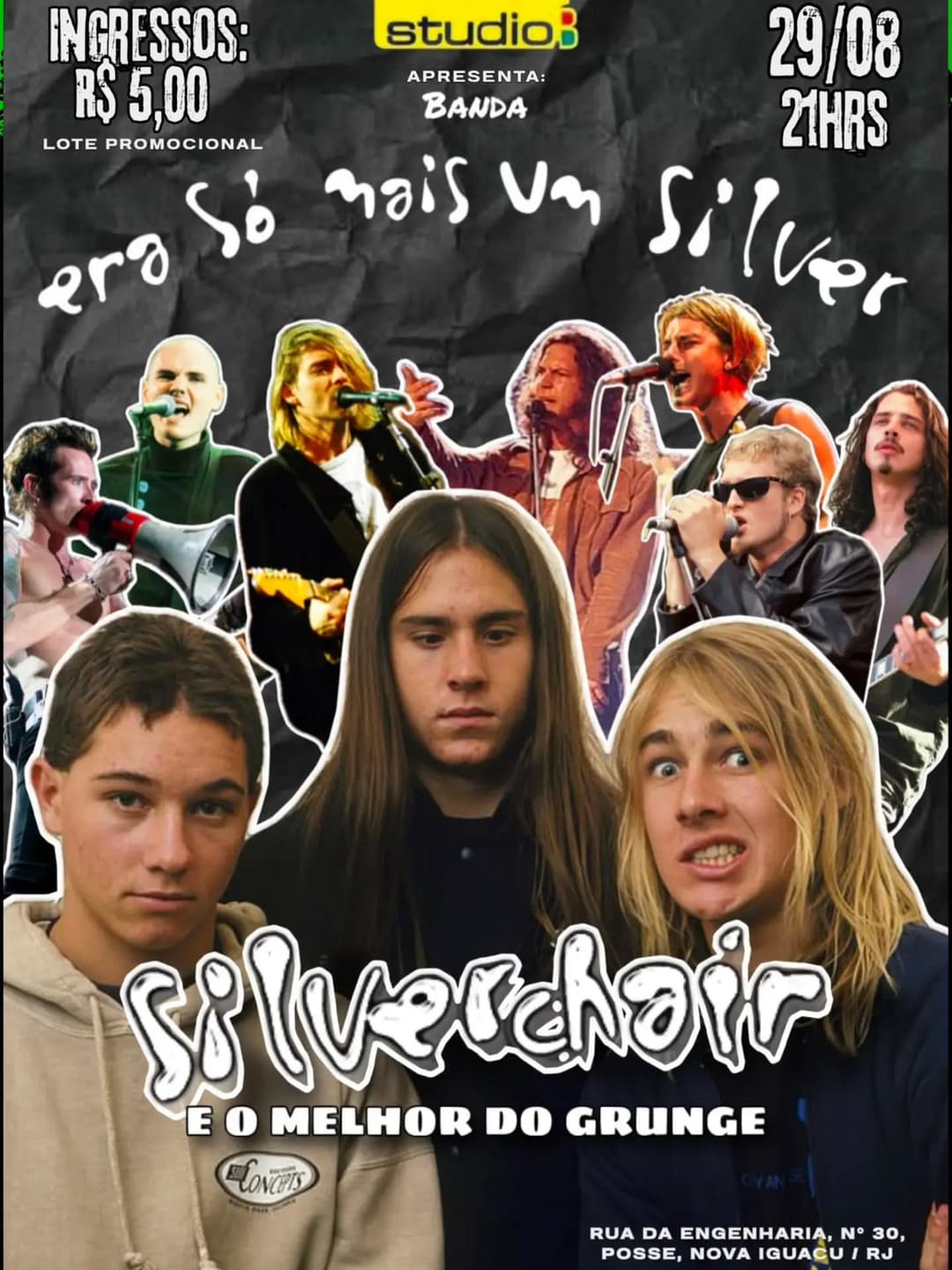 Flyer de Silver in Chains