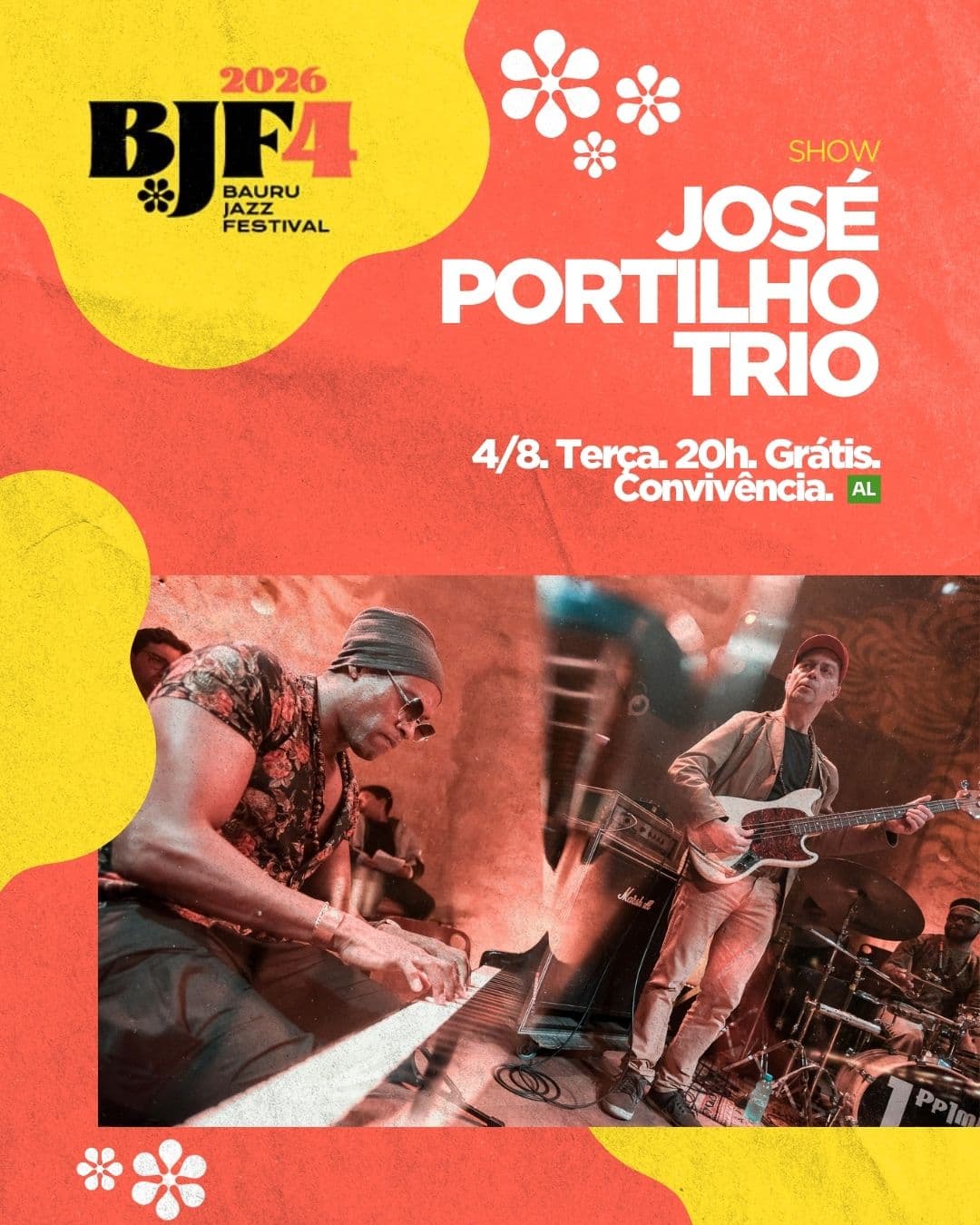 Flyer de José Portilho Trio