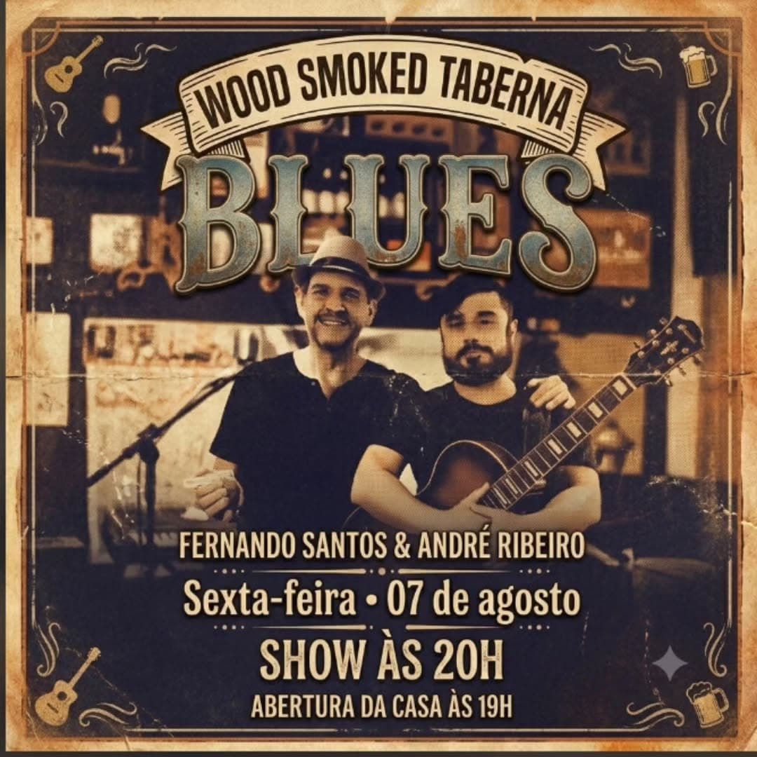 Flyer de Fernando Santos & André Ribeiro