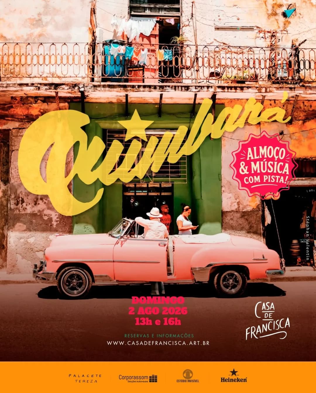 Flyer de Quimbará