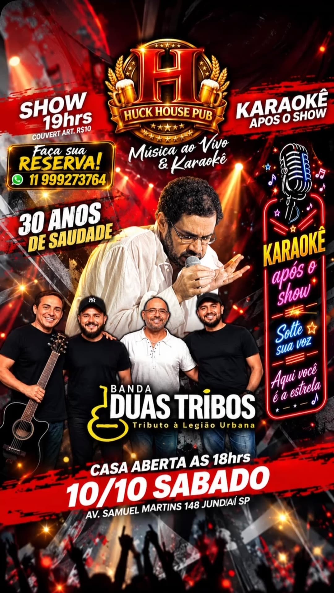 Flyer de Duas Tribos
