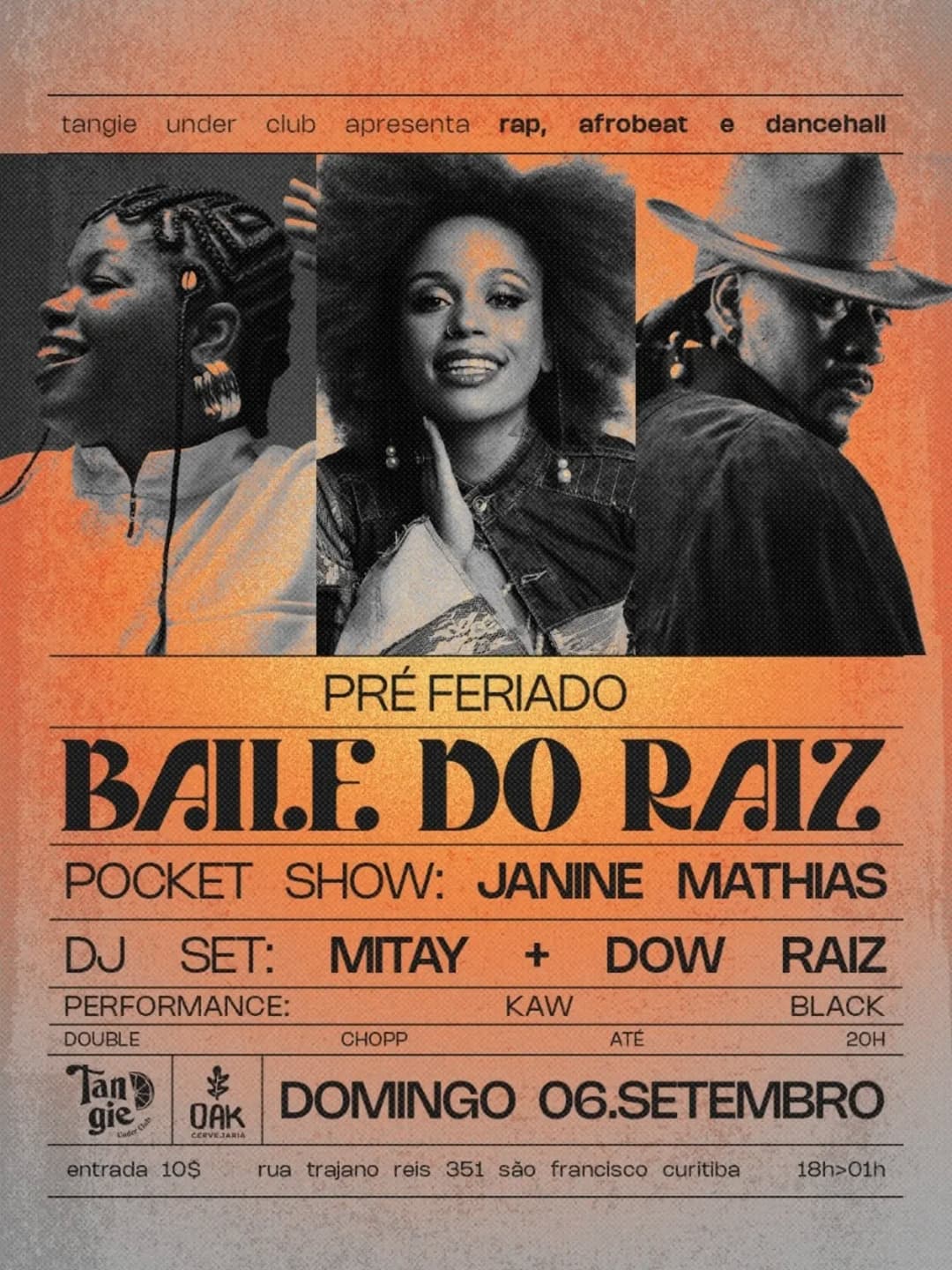 Flyer de Janine Mathias