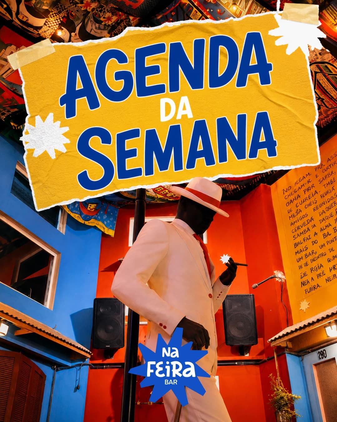 Flyer de Adriano Rosa