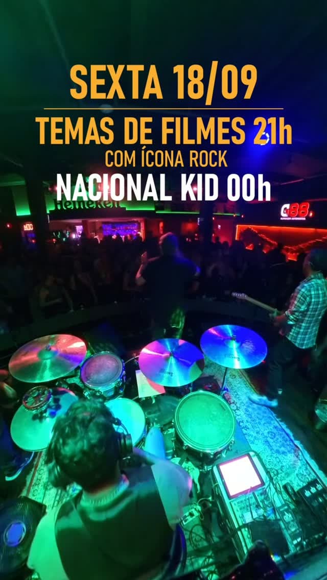 Flyer de Icona Rock e nacionalkid_banda