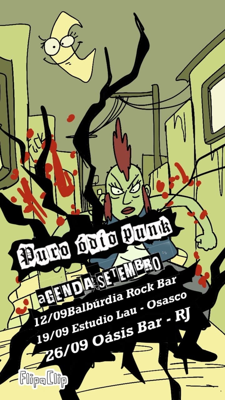 Flyer de Puro Ódio Punk e Puro Ódio