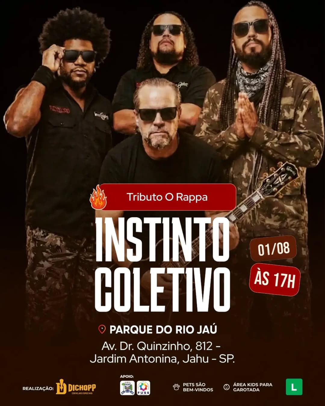 Flyer de O Instinto Coletivo